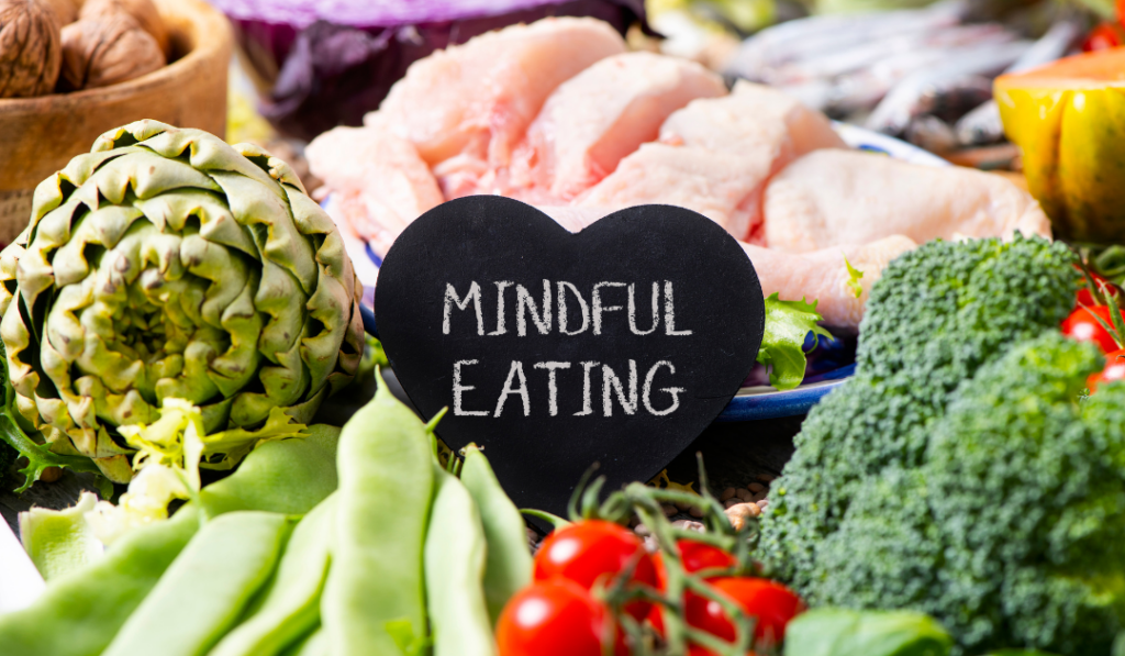 Mindful eating består av å velge næringsrike matvarer